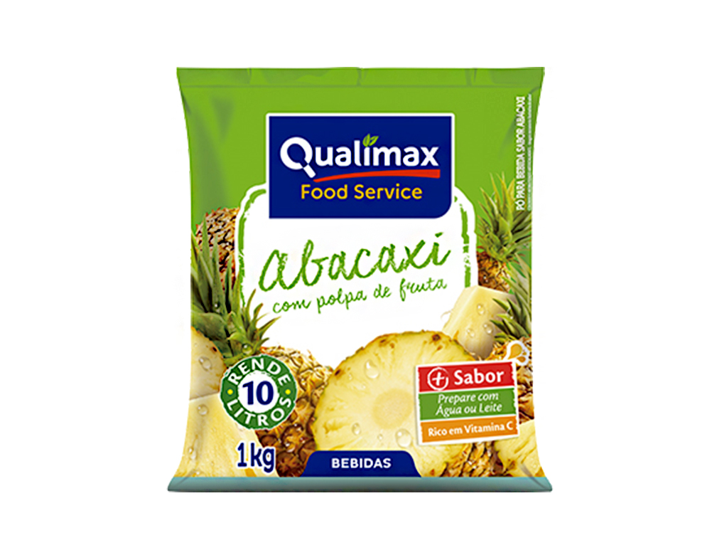 REFRESCO ABACAXI QUALIMAX 1 KG 